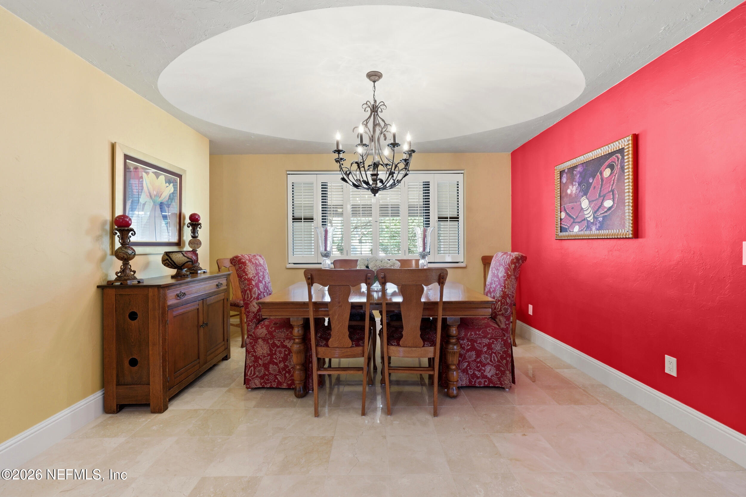 10 Lydia Lane St. Augustine, FL 32080 - Photo 6 of 119 a view of a dining room with furniture and chandelier