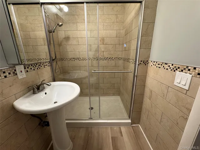 a close view of wooden door