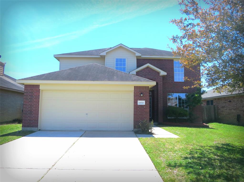 This beautiful four-bedroom home is in the highly acclaimed Barbers Hill school district.