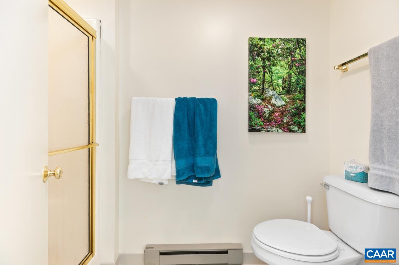 1706 High Ridge Wintergreen, VA 22967 - Photo 36 of 36 a white toilet sitting next to a bathroom sink and vanity