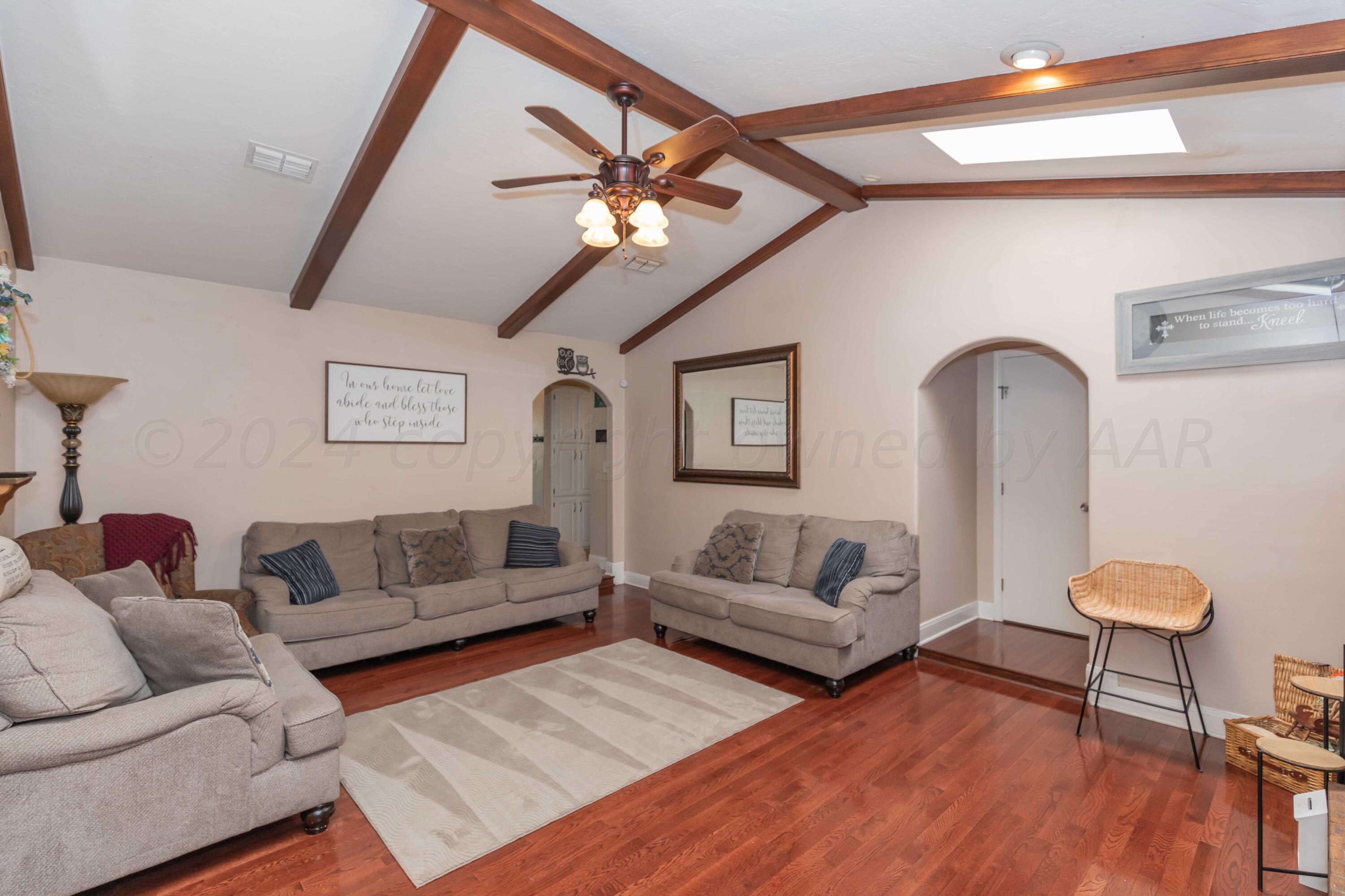 5252 Capulin Lane Amarillo, TX 79110 - Photo 4 of 37 LIVING ROOM VIEW 1
