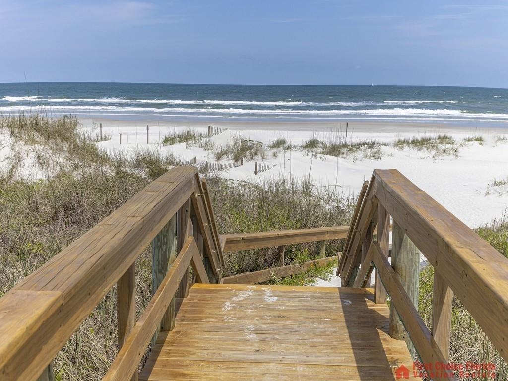 1 Dondanville Road, Unit 109B St. Augustine, FL 32080 - Photo 26 of 27 a view of balcony with wooden floor