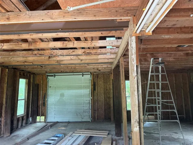 a view of entryway door