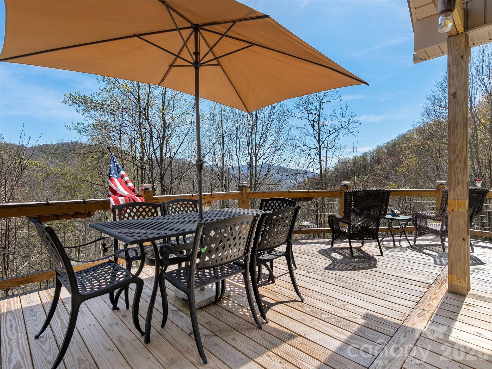 4823 Max Patch Road Clyde, NC 28721 - Photo 15 of 32 an outdoor space with furniture