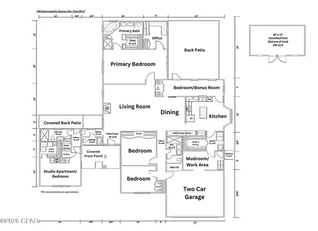 $449,000 | 744 Cottonwood Court, Panama City, FL 32404