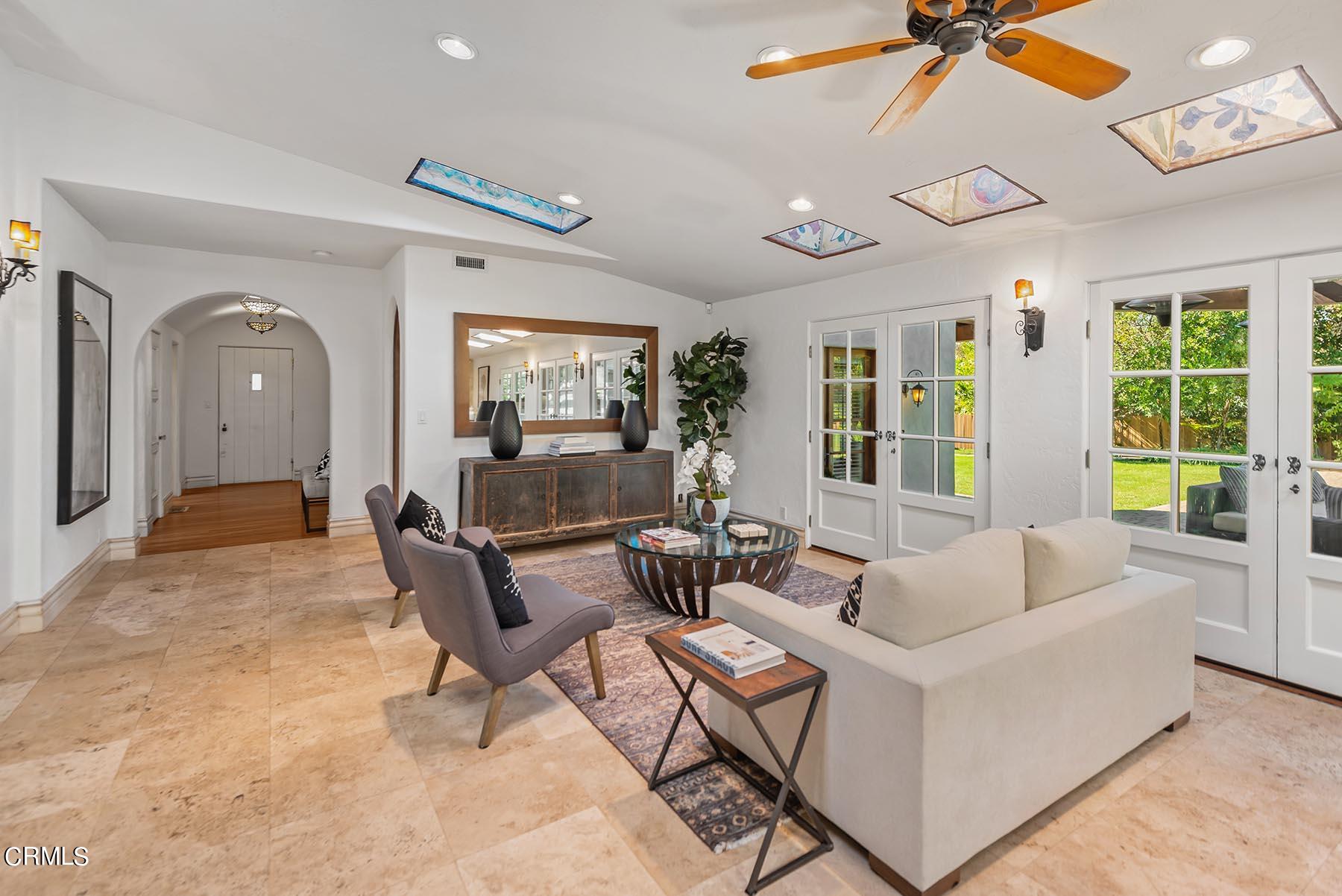 695 Holladay Road Pasadena, CA 91106 - Photo 18 of 44 a living room with furniture and a large window