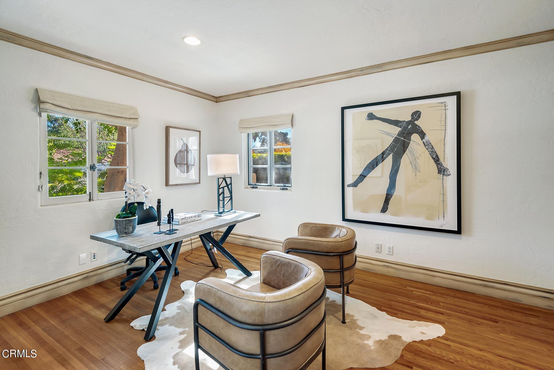 695 Holladay Road Pasadena, CA 91106 - Photo 6 of 44 a work room with furniture and windows