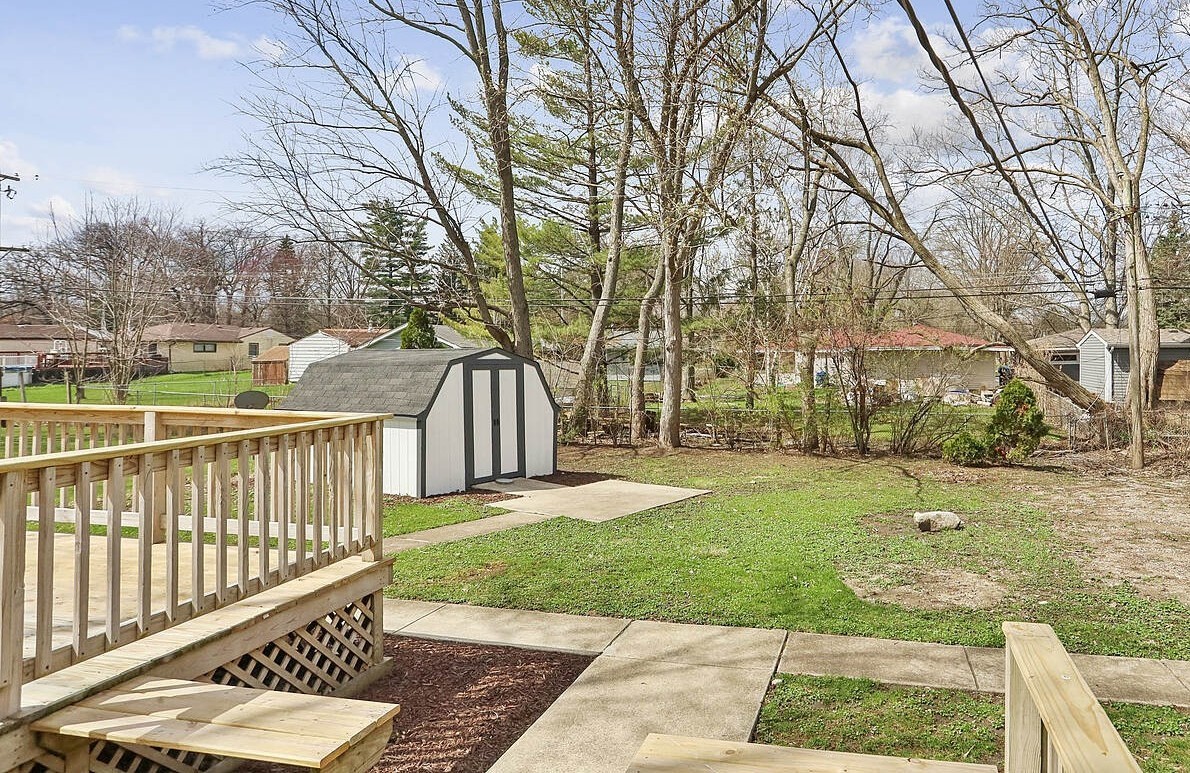 3520 William Street Steger, IL 60475 - Photo 19 of 21 a view of a yard with wooden fence