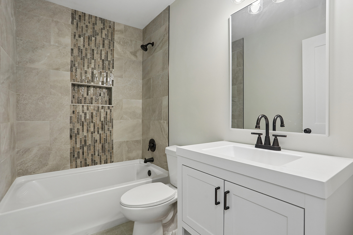 3520 William Street Steger, IL 60475 - Photo 8 of 21 a bathroom with a sink toilet and shower