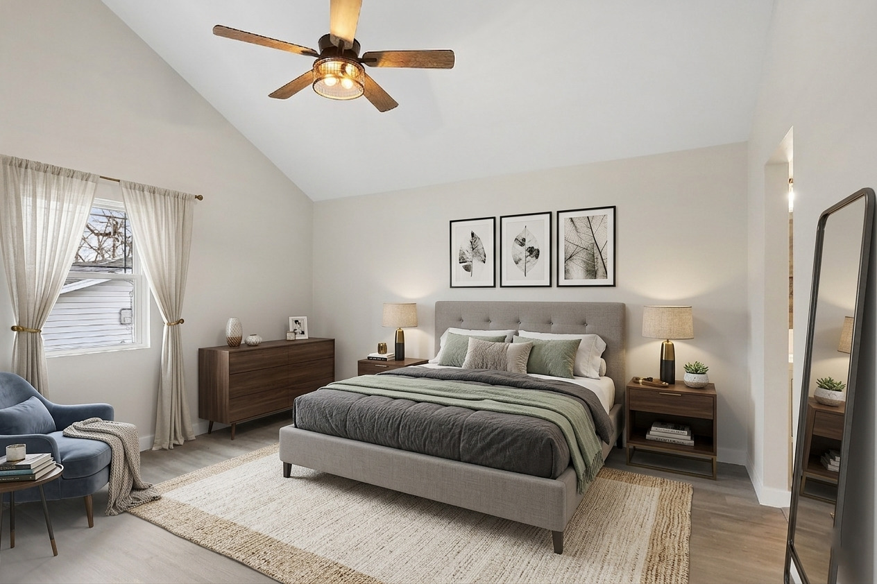 3520 William Street Steger, IL 60475 - Photo 10 of 21 a bedroom with a bed and dresser