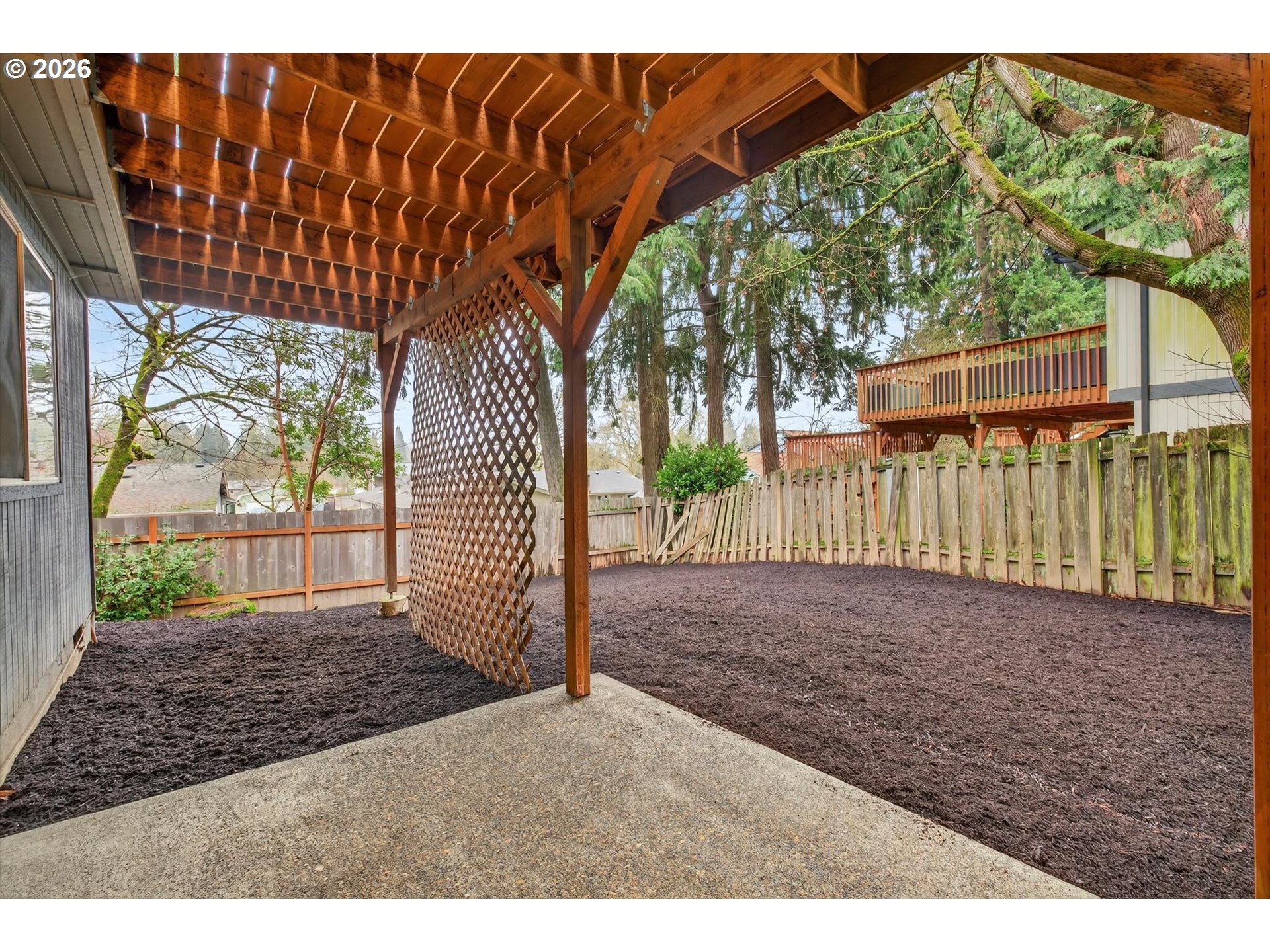 18145 Southwest Monte Verdi Boulevard Beaverton, OR 97007 - Photo 23 of 24 a view of a backyard