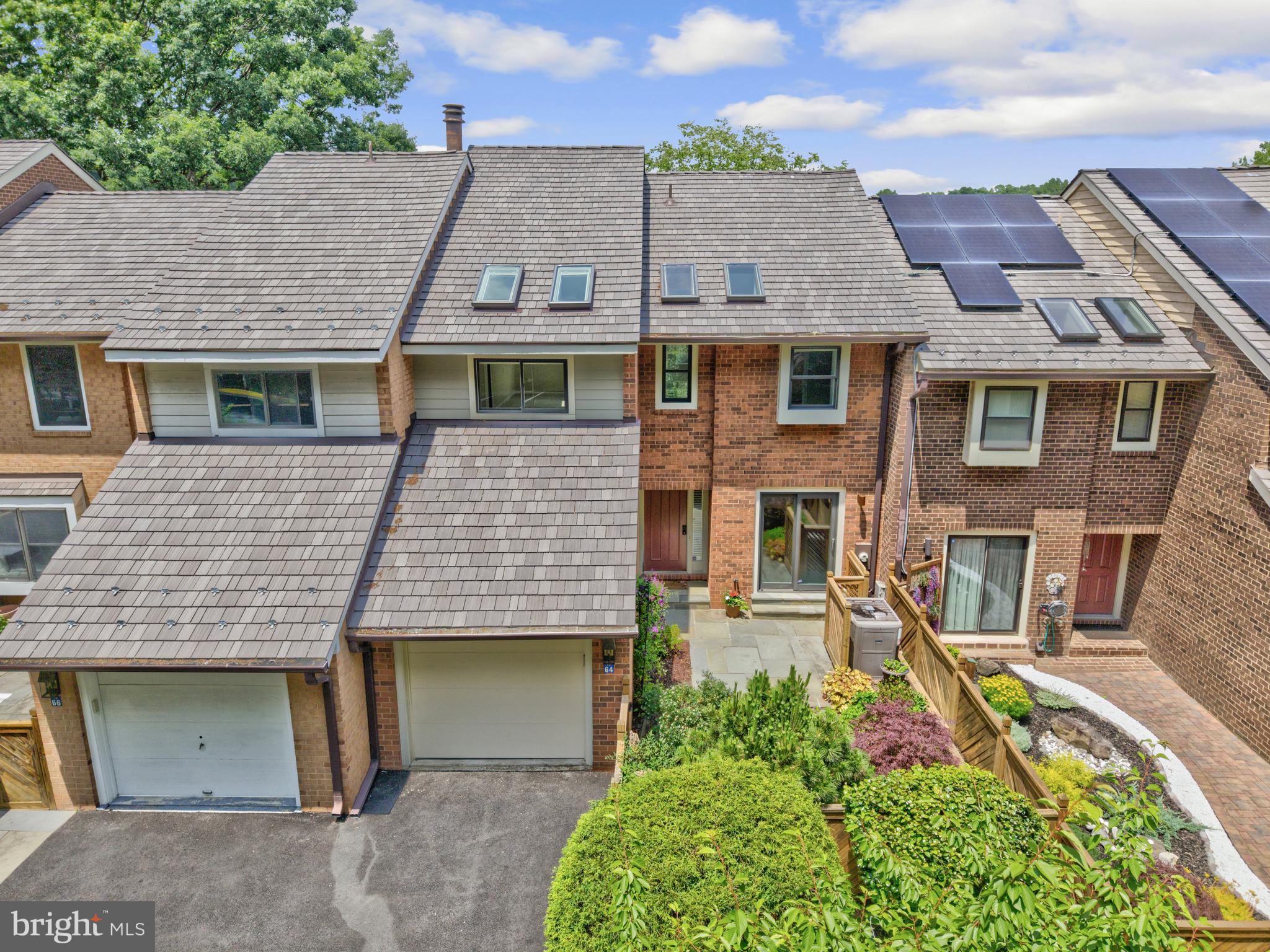 11064 Thrush Ridge Road Reston, VA 20191 - Photo 75 of 85 Aerial view of the front of the home.