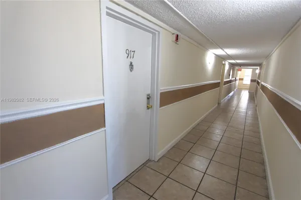 a view of a hallway