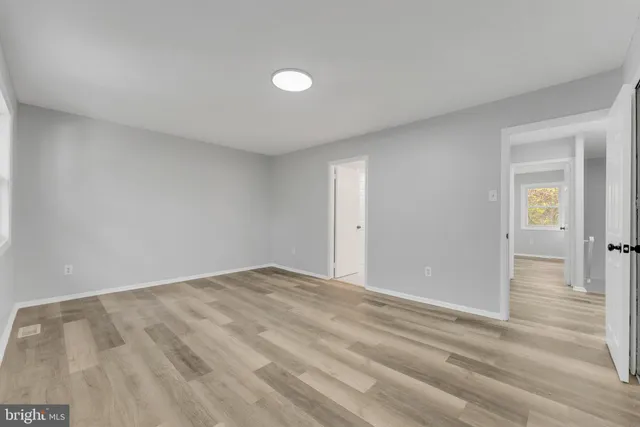 a view of empty room