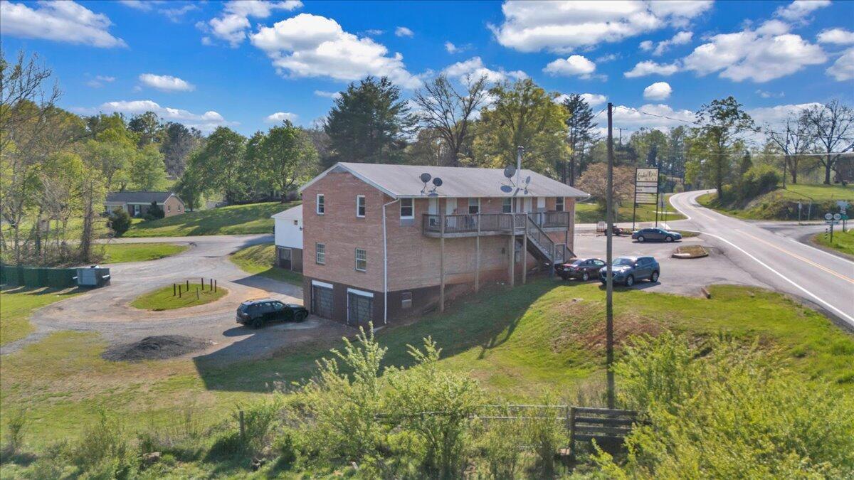 14189 Franklin Street Ferrum, VA 24088 - Photo 12 of 95 an aerial view of a house with a yard basket ball court and outdoor seating