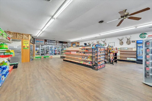 a view of car garage