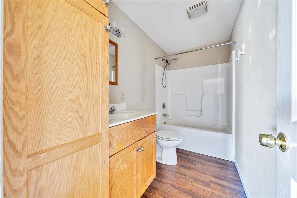 14189 Franklin Street Ferrum, VA 24088 - Photo 70 of 95 a bathroom with a sink a toilet and shower