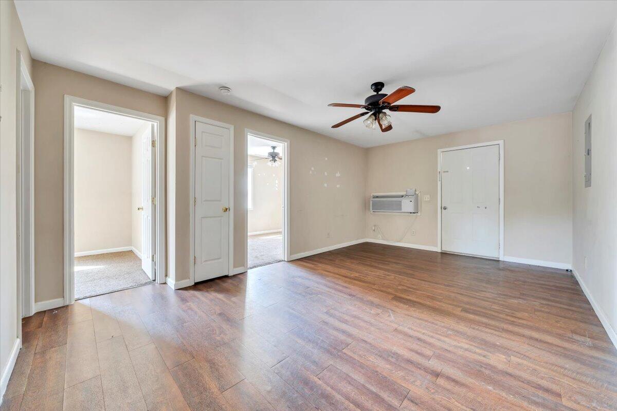 14189 Franklin Street Ferrum, VA 24088 - Photo 80 of 95 wooden floor in an empty room with a window