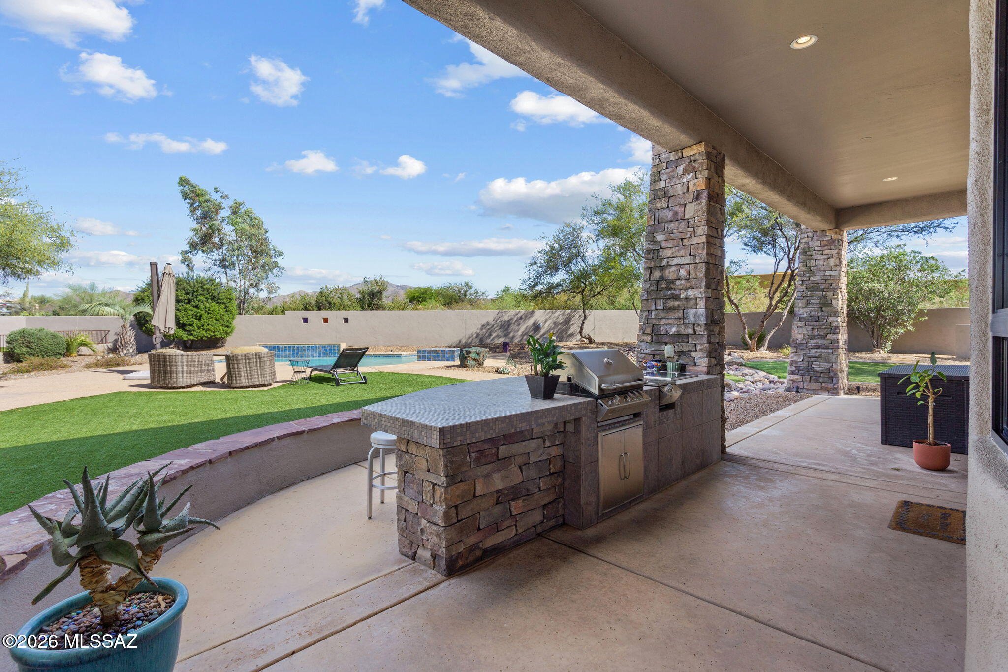 16861 South Ocotillo View Road Vail, AZ 85641 - Photo 37 of 50 Outdoor Kitchen