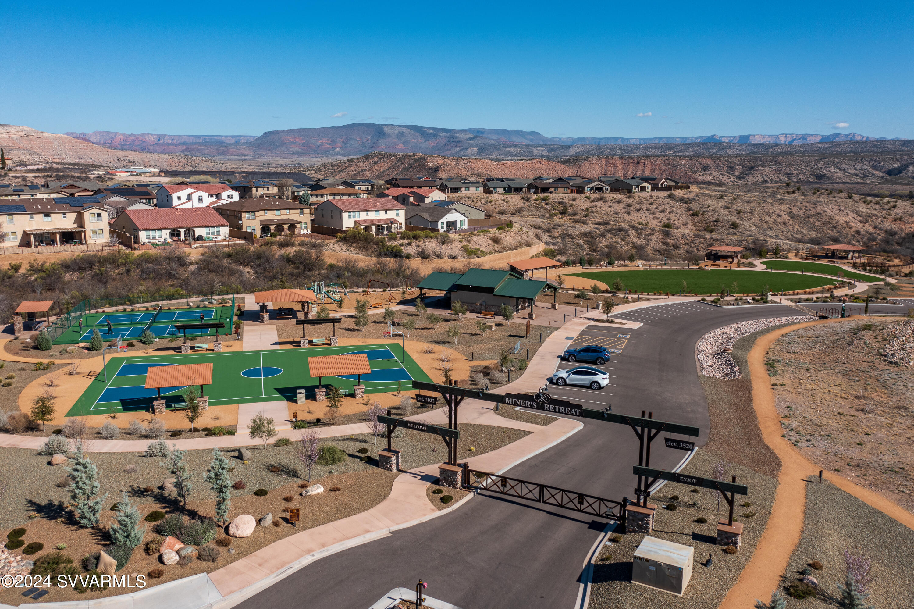 519 Powder Box Road, Unit LOT 149 Clarkdale, AZ 86324 - Photo 2 of 10 JL_MinersRetreat-CommunityPark-drone-01