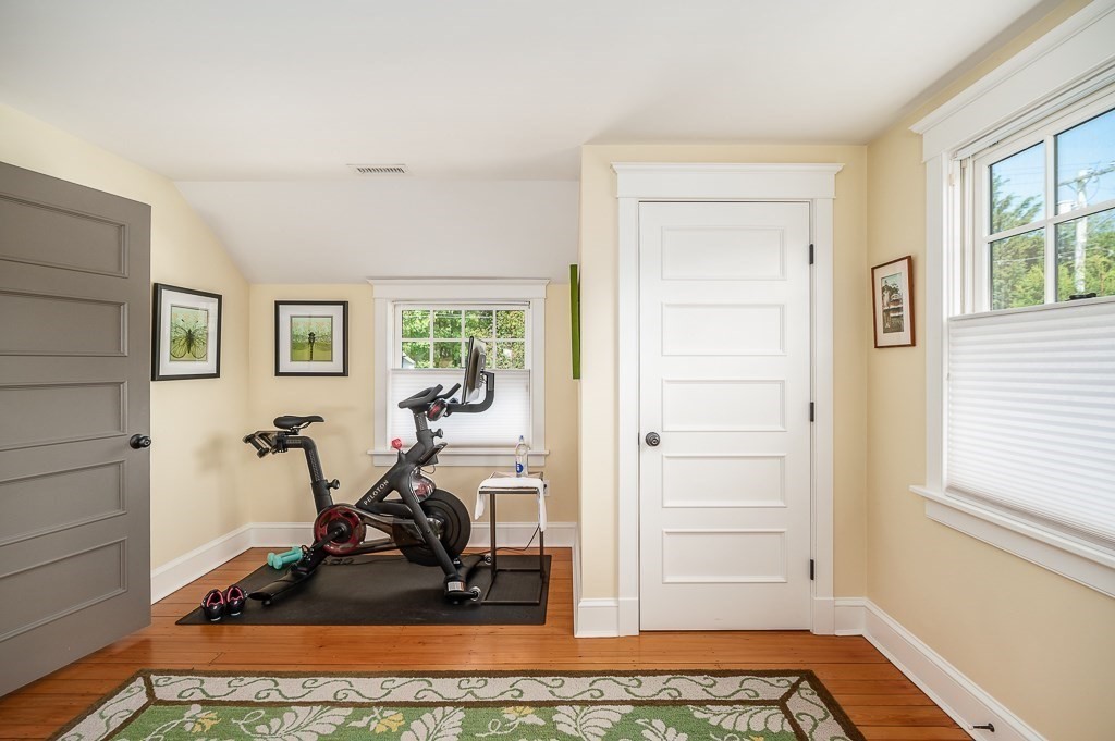 3 Grapevine Road Gloucester, MA 01930 - Photo 18 of 32 a view of a room with gym equipment