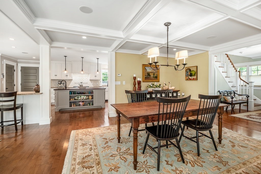 3 Grapevine Road Gloucester, MA 01930 - Photo 8 of 32 a dining room filled with furniture and wooden floor