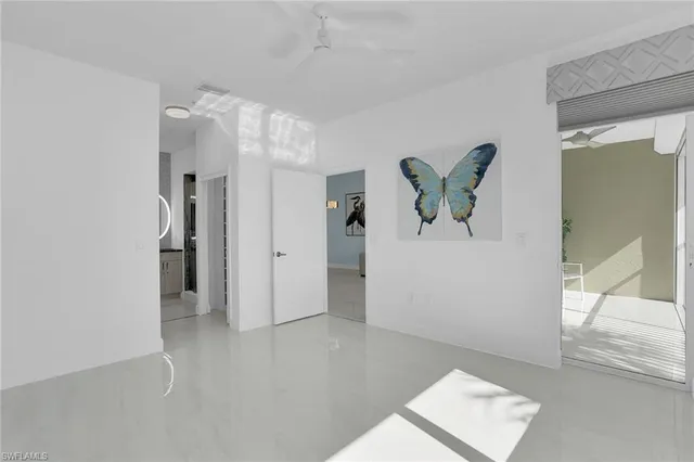 a view of livingroom with furniture and wooden floor