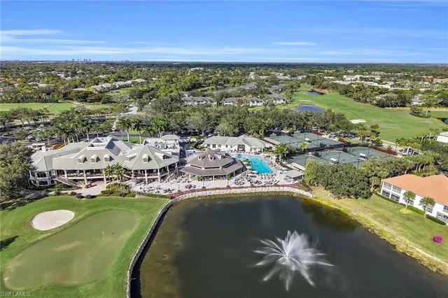 a view of a lake with a mountain