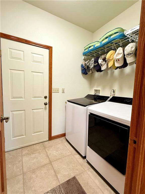 334 Manito Trail Mercer, PA 16137 - Photo 37 of 49 a utility room with dryer and washer
