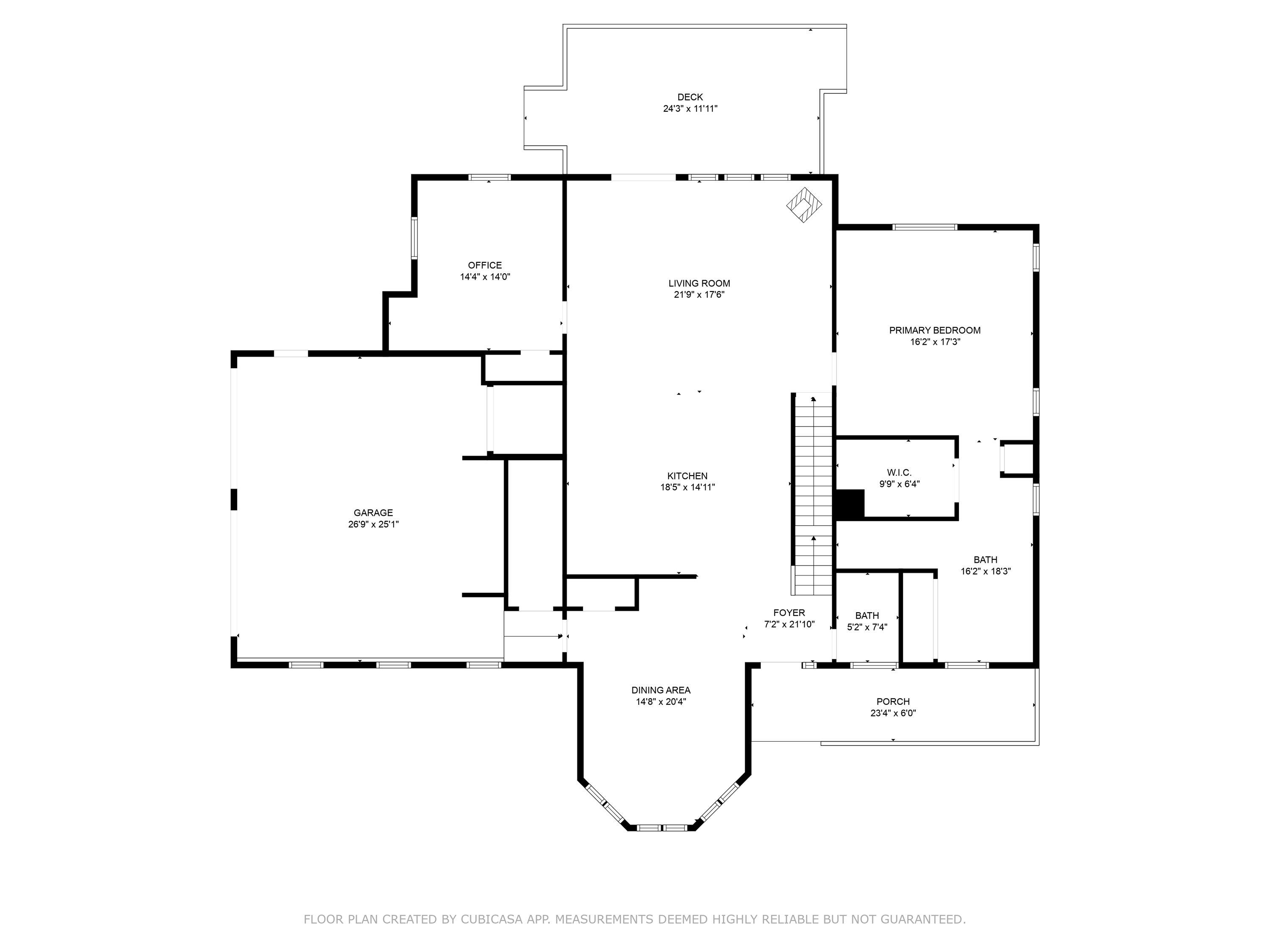 88 Woods Road Belfast, ME 04915 - Photo 64 of 66 Main Level Floor Plan-png
