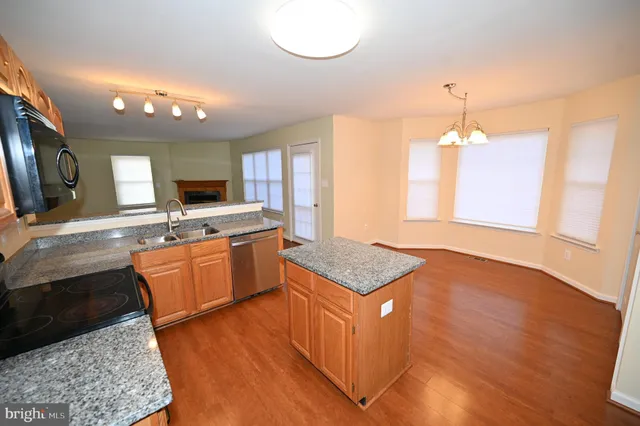 a view of a hallway view with staircase