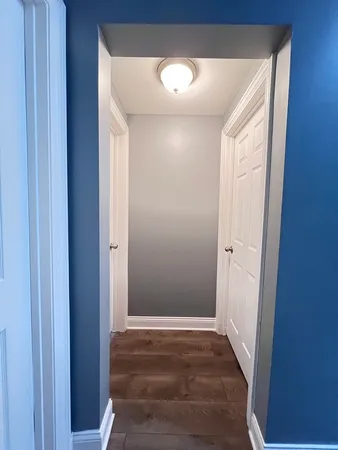 wooden floor in an empty room