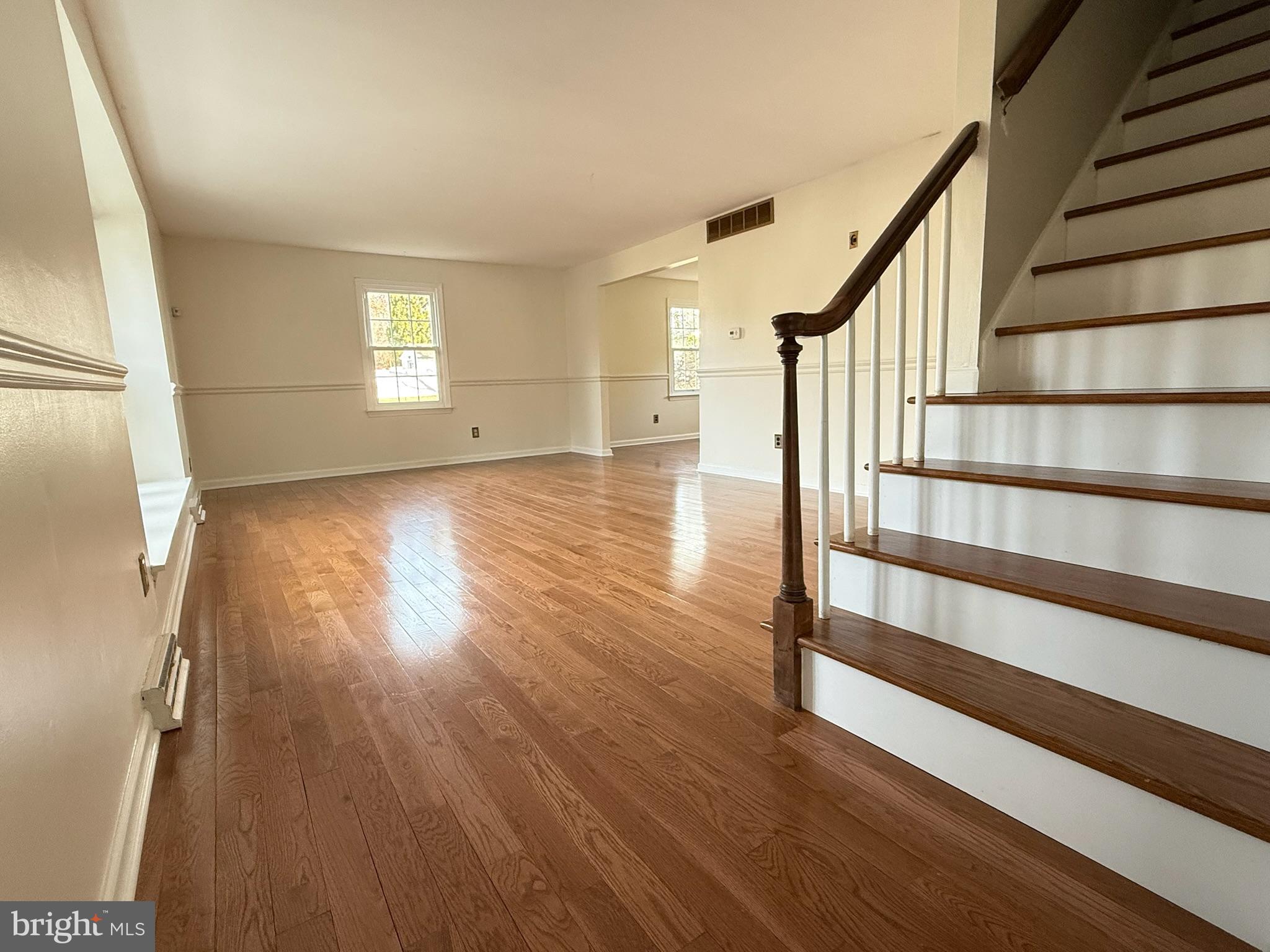 142 Fox Chase Drive Delran, NJ 08075 - Photo 5 of 26 a view of empty room with wooden floor and fan