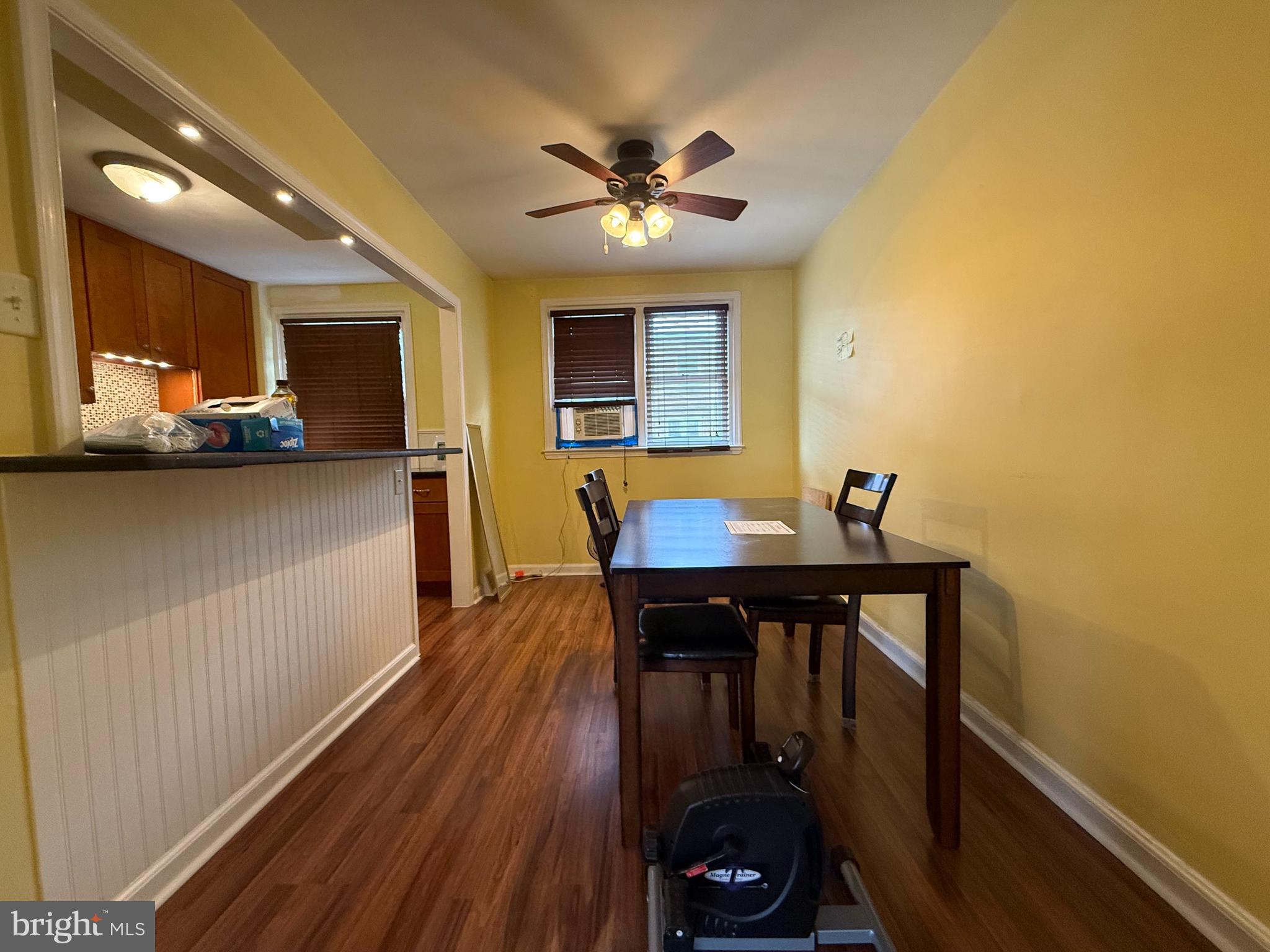 8031 Terry Street Philadelphia, PA 19136 - Photo 3 of 10 a view of a dining room with furniture and wooden floor