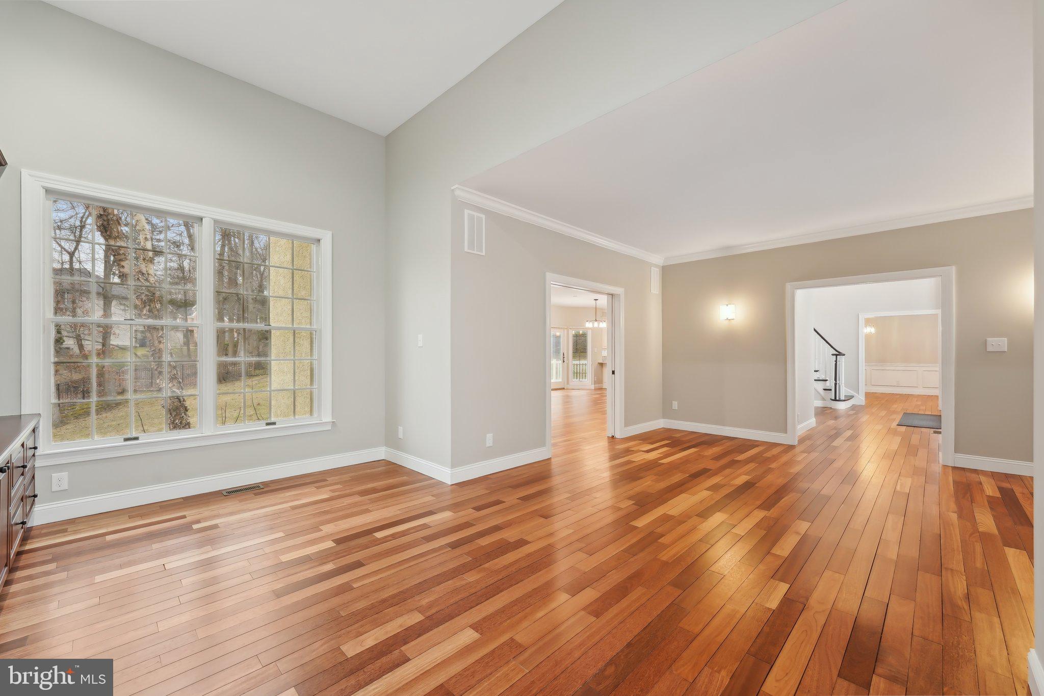 207 Summit Road Mount Laurel, NJ 08054 - Photo 21 of 57 a view of empty room with wooden floor and fan