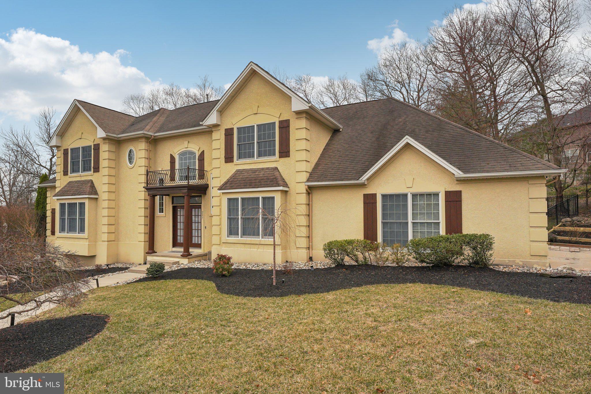 207 Summit Road Mount Laurel, NJ 08054 - Photo 3 of 57 a front view of a house with a yard