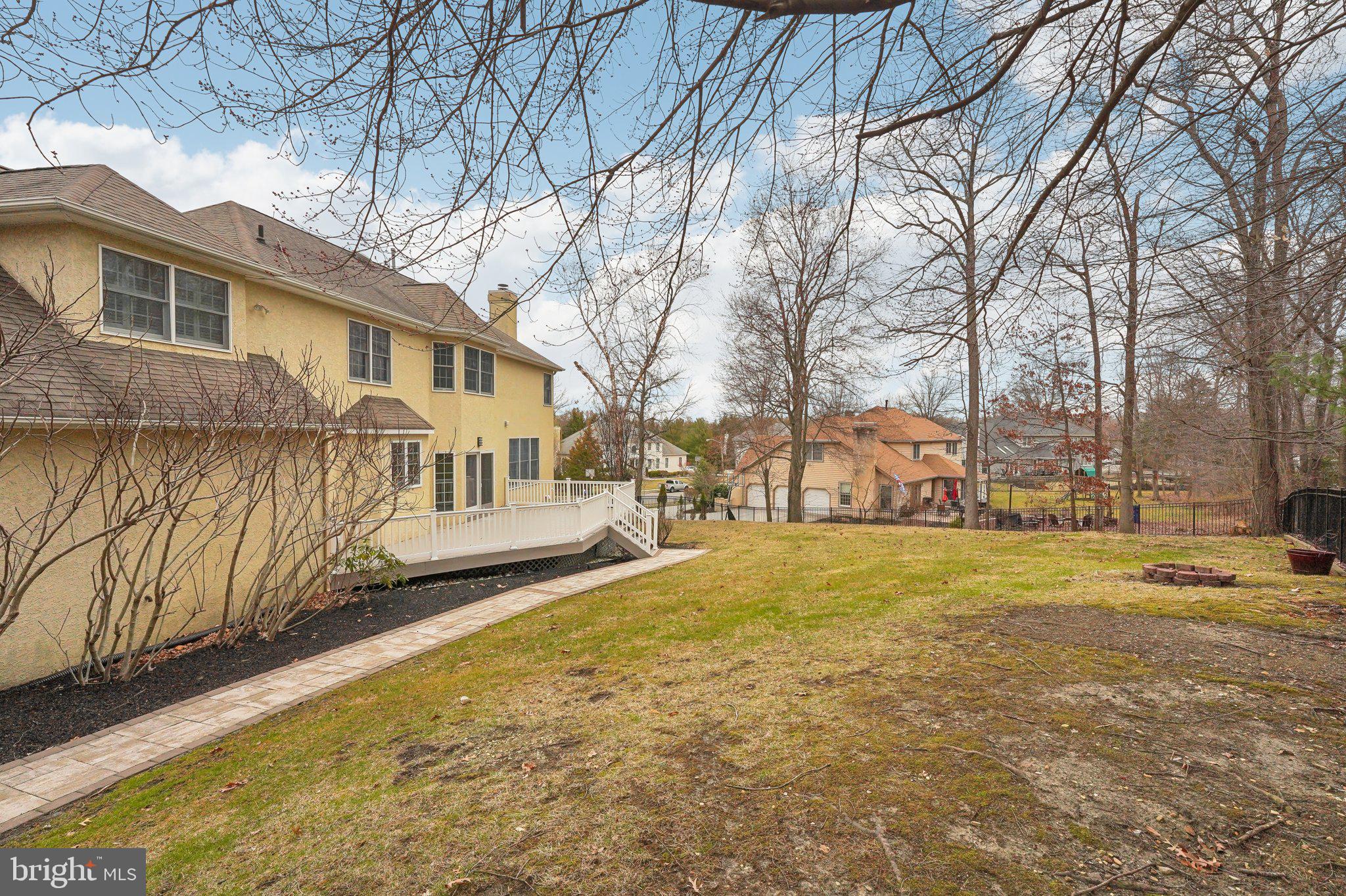 207 Summit Road Mount Laurel, NJ 08054 - Photo 54 of 57 a view of a yard with a house