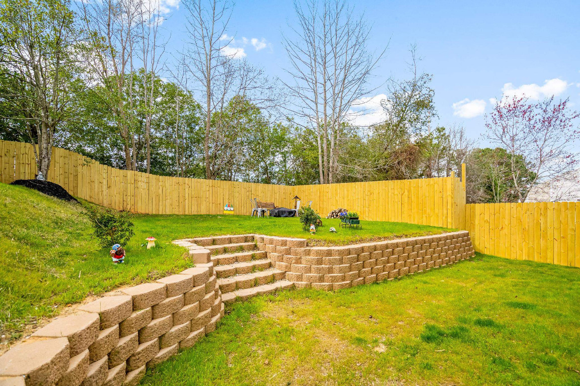 6901 Jeffreys Creek Lane Raleigh, NC 27616 - Photo 37 of 37 a view of a back yard with flower plants