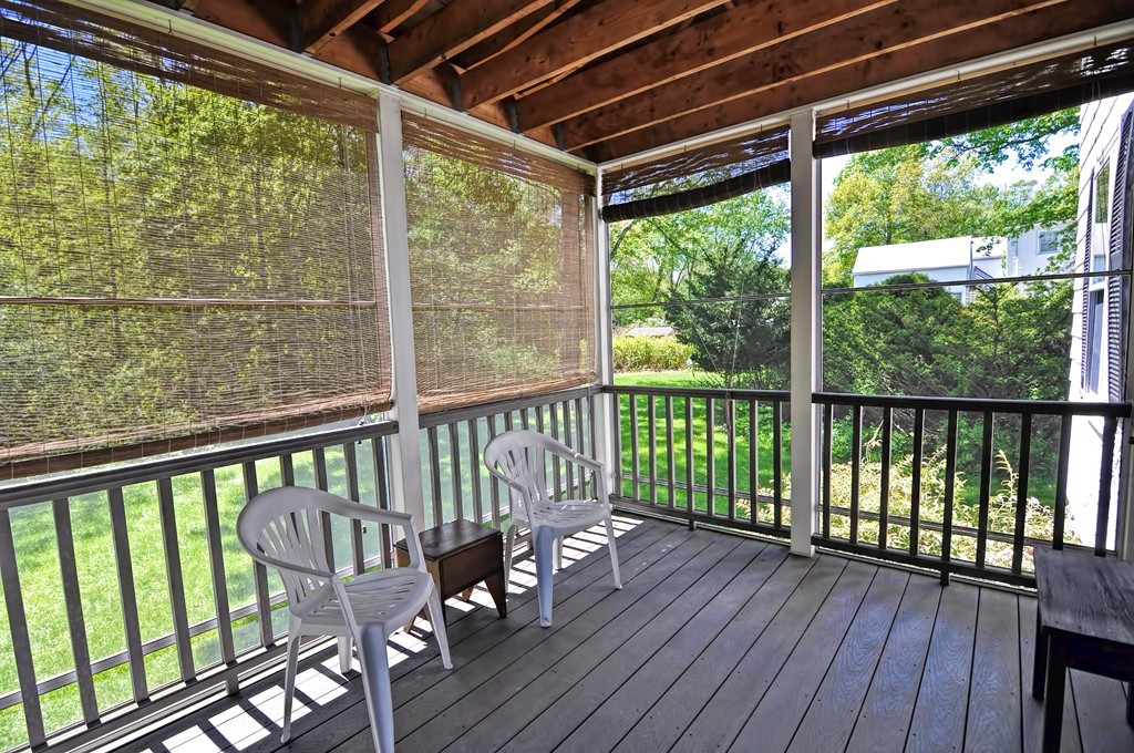 175 Union Street Walpole, MA 02032 - Photo 17 of 29 a view of a two chairs in the balcony