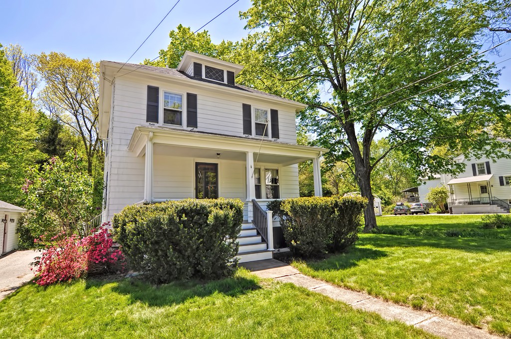 175 Union Street Walpole, MA 02032 - Photo 24 of 29 a view of a house with a backyard