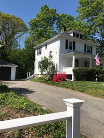 175 Union Street Walpole, MA 02032 - Photo 28 of 29 a front view of house with yard and green space