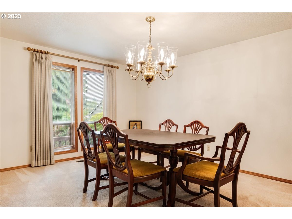 1502 Southeast Elliott Avenue Gresham, OR 97080 - Photo 11 of 37 a view of a dining room with furniture window and outside view