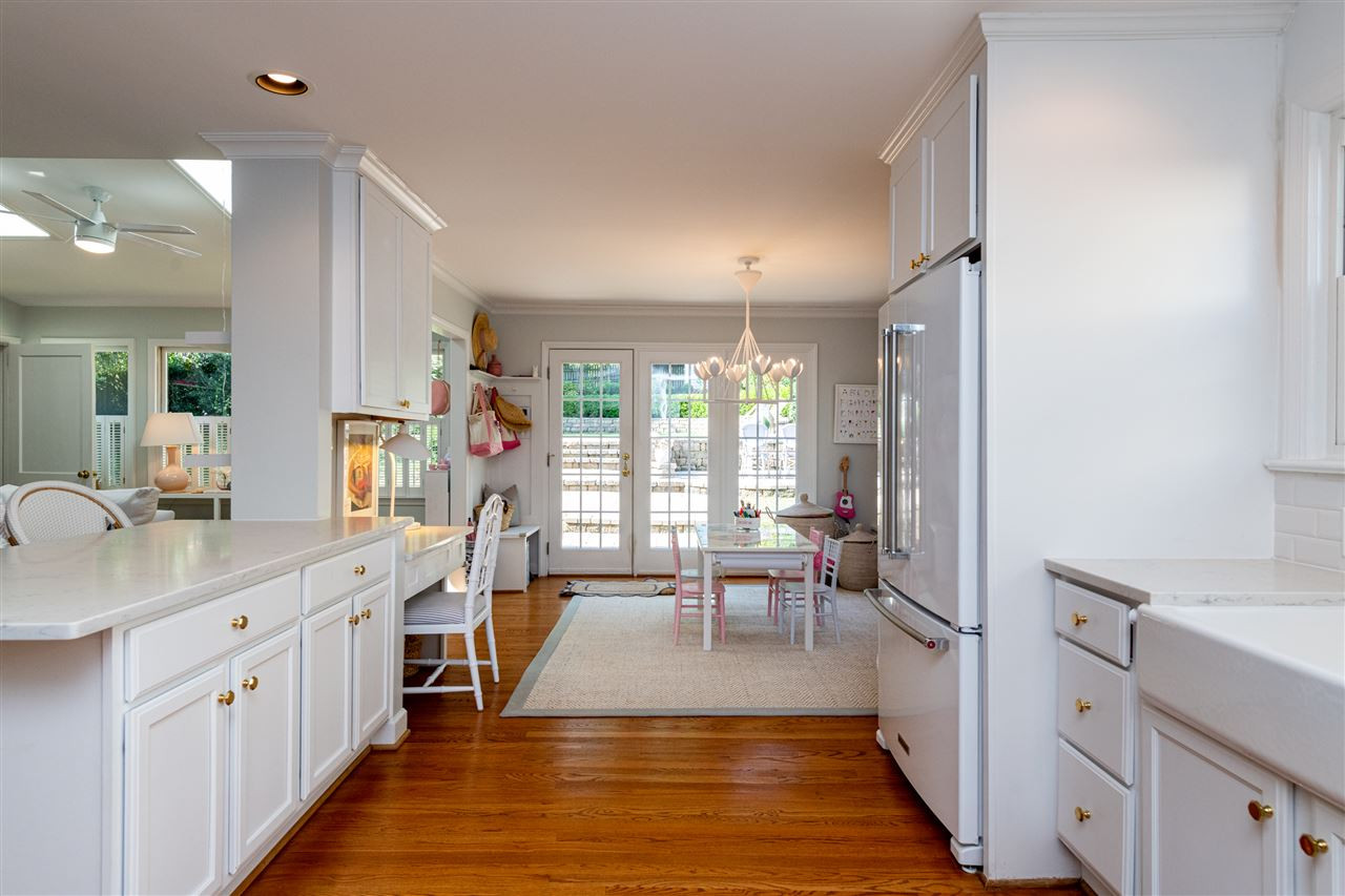 2705 Cooleemee Drive Raleigh, NC 27608 - Photo 14 of 30 The kitchen flows right into a spacious breakfast nook. Kitchen
