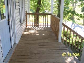 41 Red Hill Road Fairfield, VA 24435 - Photo 2 of 3 a view of balcony with wooden floor