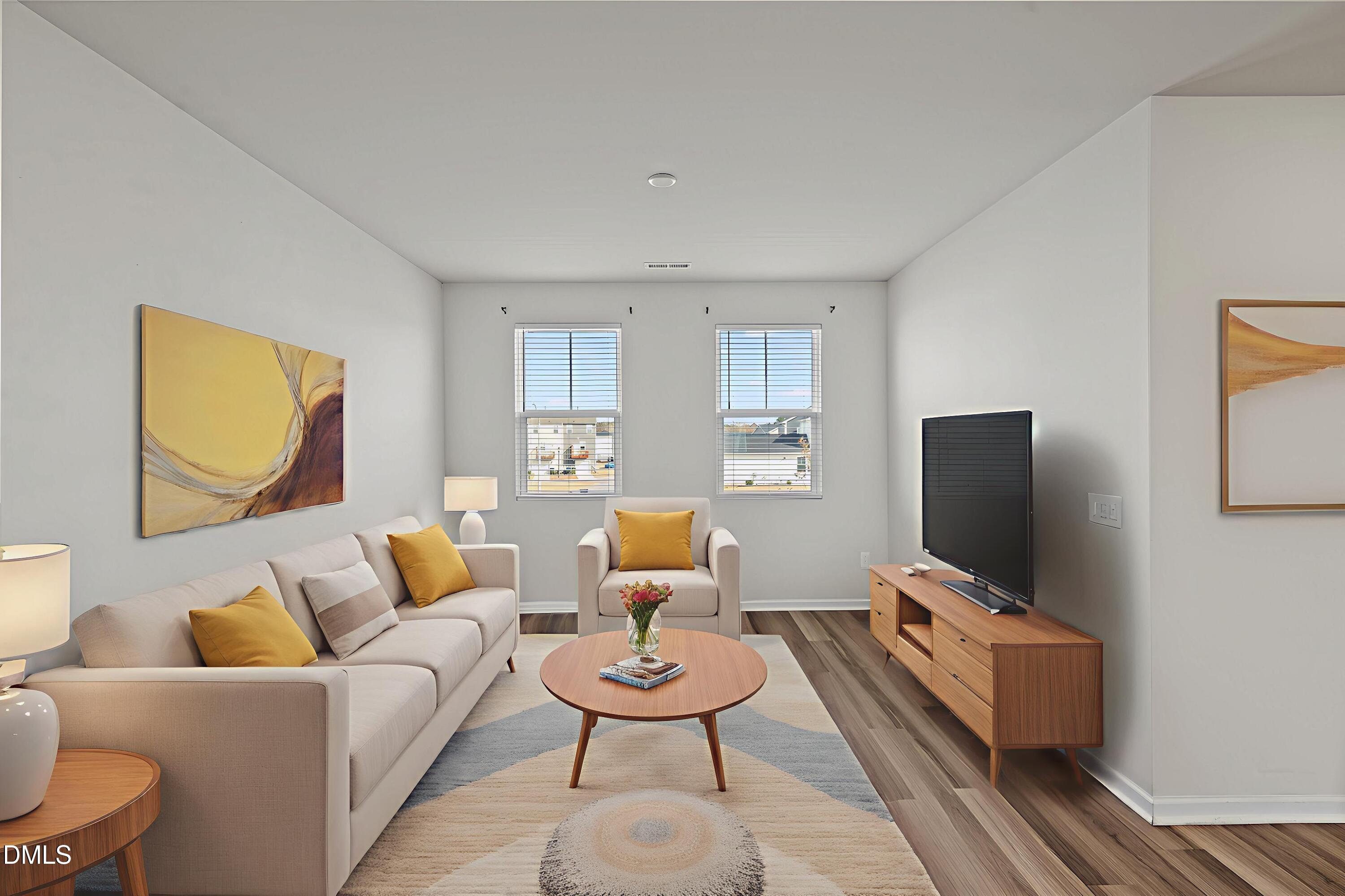 6307 Perry Creek Road Raleigh, NC 27616 - Photo 2 of 43 16-6307-Perry-Creek-Rd-_8442 - Living Ro