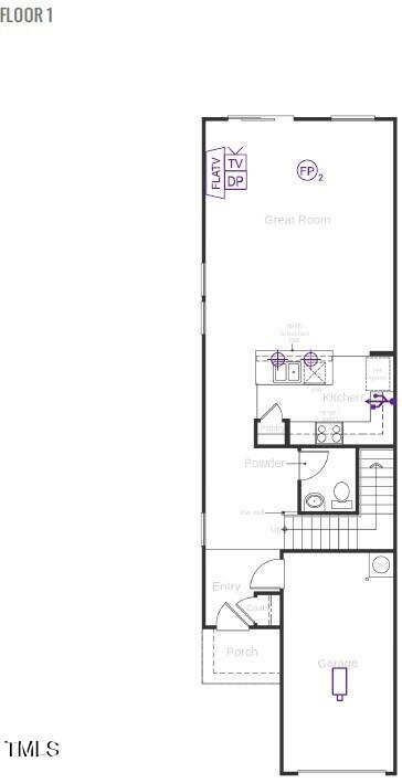 2214 Rabbitbrush Street Durham, NC 27704 - Photo 12 of 17 AR197 First Floor diagram v2