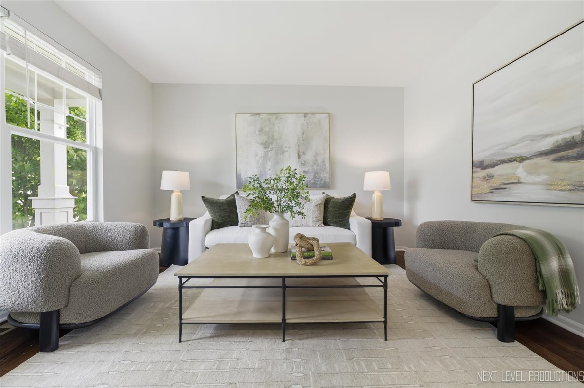 5734 Oak Ridge Way Lisle, IL 60532 - Photo 6 of 33 a living room with furniture and a large window