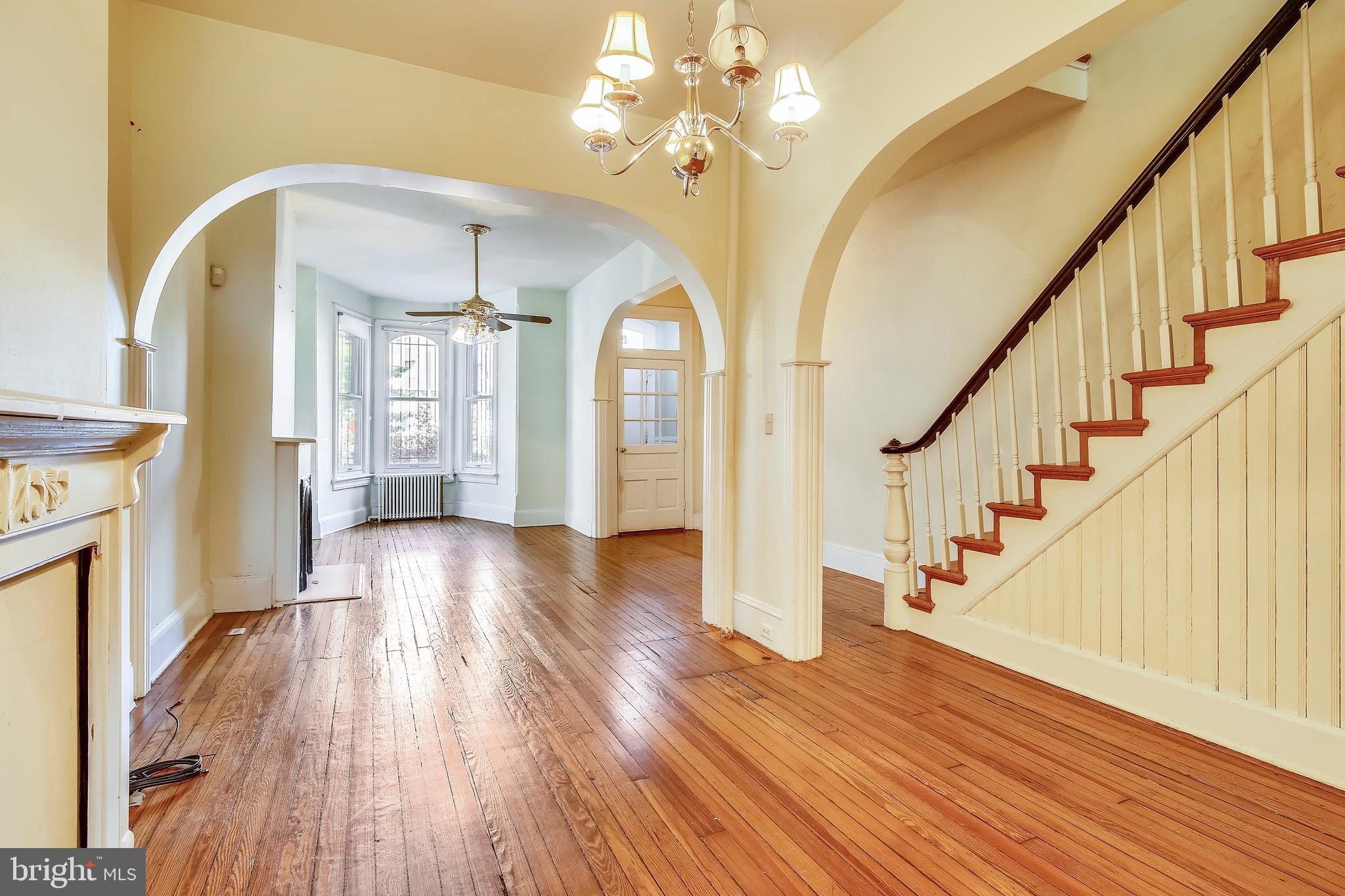 241 8th Street Northeast Washington, DC 20002 - Photo 28 of 29 Spacious Floor Plan for Dbl Living Rm or Dining Rm