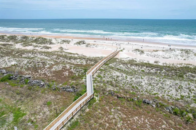 a view of a road near a yard