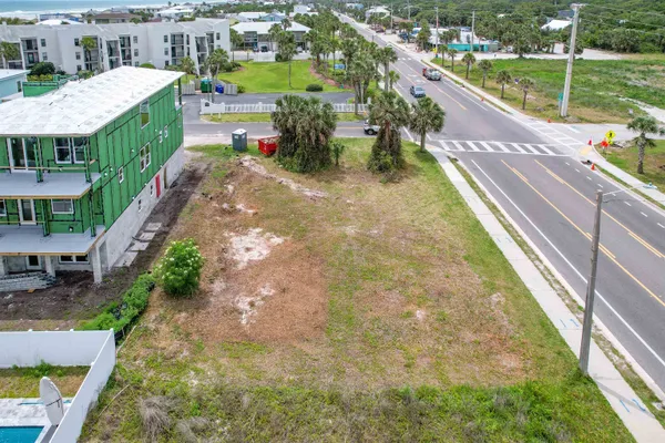 a view of a city from a balcony